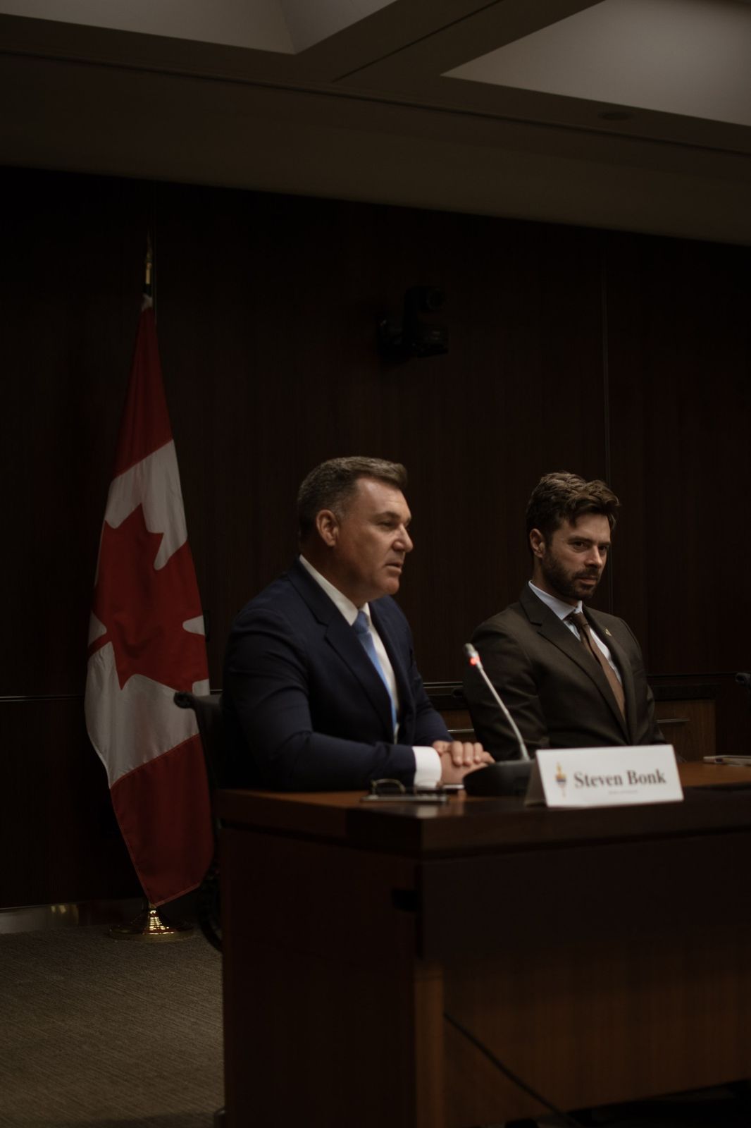 MPs Steven Bonk and Matt Strauss